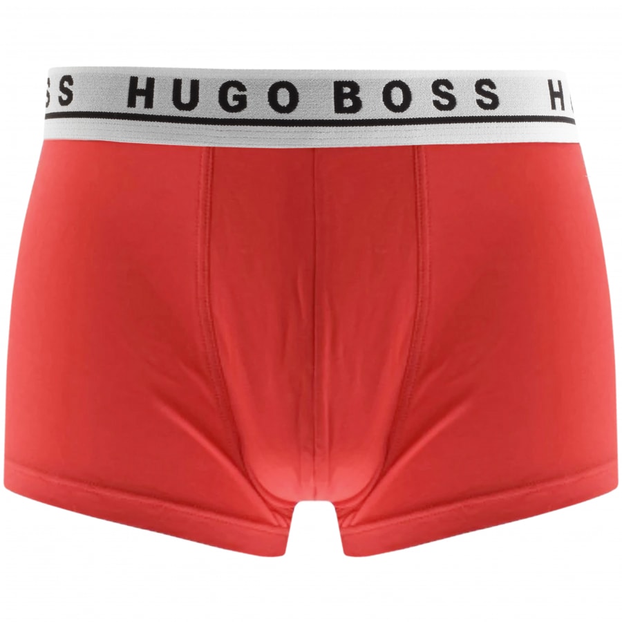 Alternative Image for ProductBOSS Underwear Triple Pack Boxer Trunks Red2